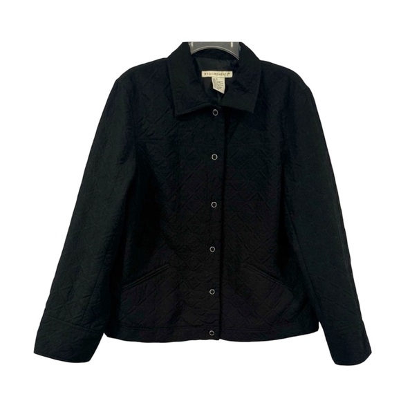 Requirements Jackets & Blazers - Requirements Women's Lightweight Lined Embroidered Coat Jacket. Black. Size XL